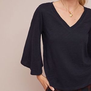 Meadow Rue Marquette Flutter sleeve top